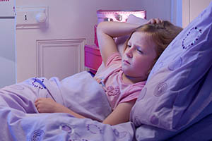 confusional arousals - little girl looking confused